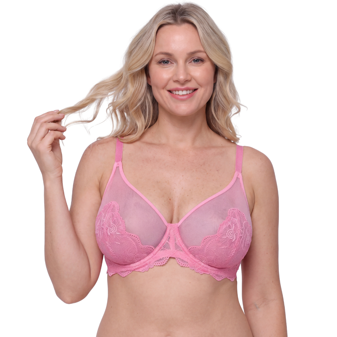 Soutien-gorge Résille Fleurie
