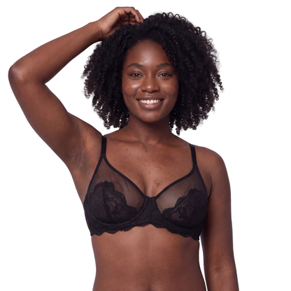 Soutien-gorge Résille Fleurie