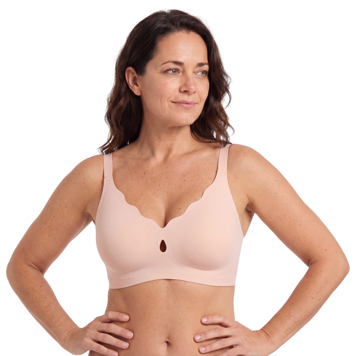Soutien-Gorge Ondulé à Goutte