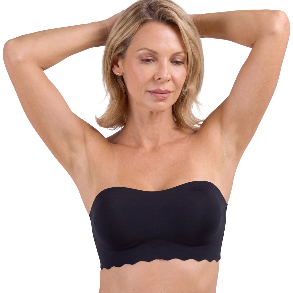Soutien-Gorge Bandeau Ondulé