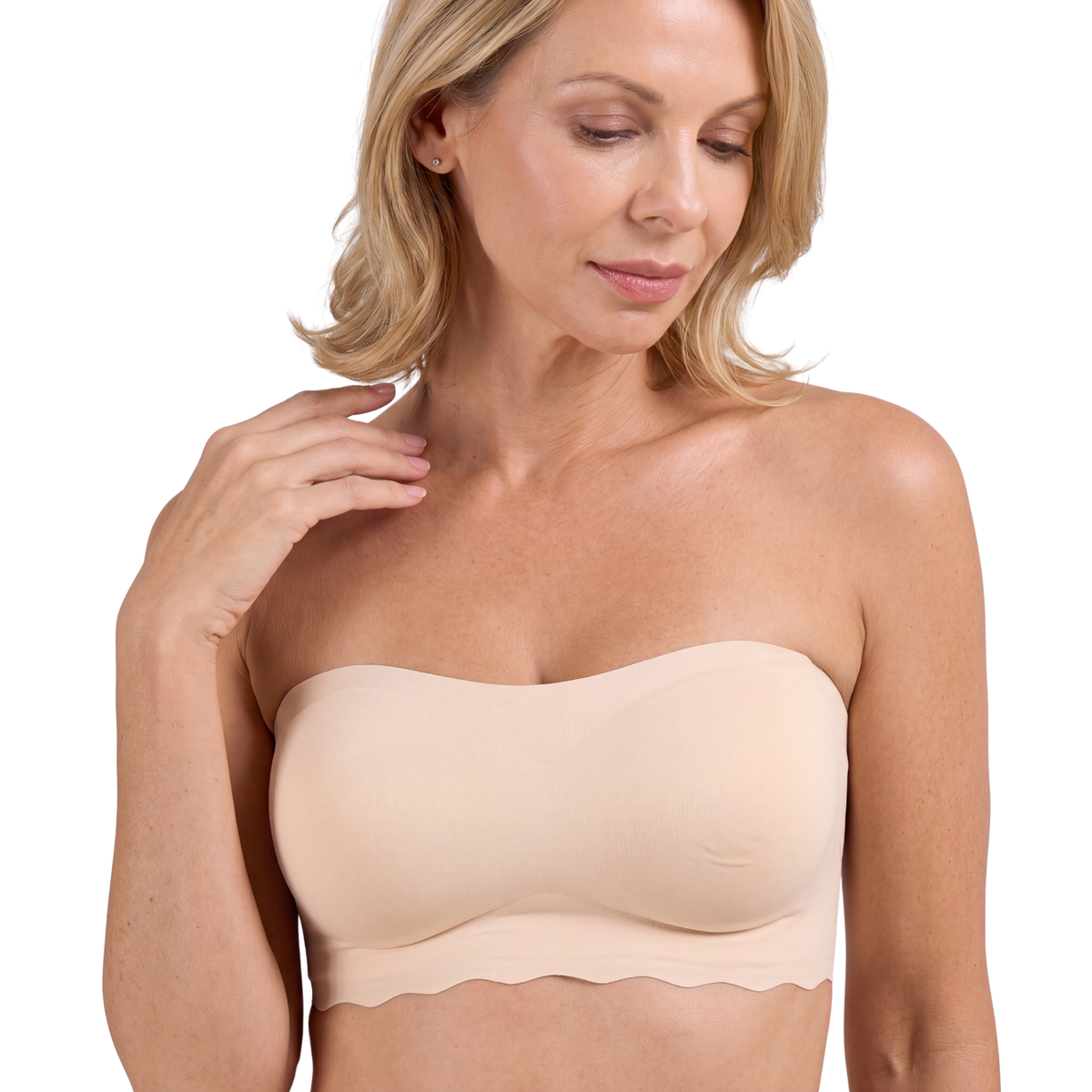 Soutien-Gorge Bandeau Ondulé