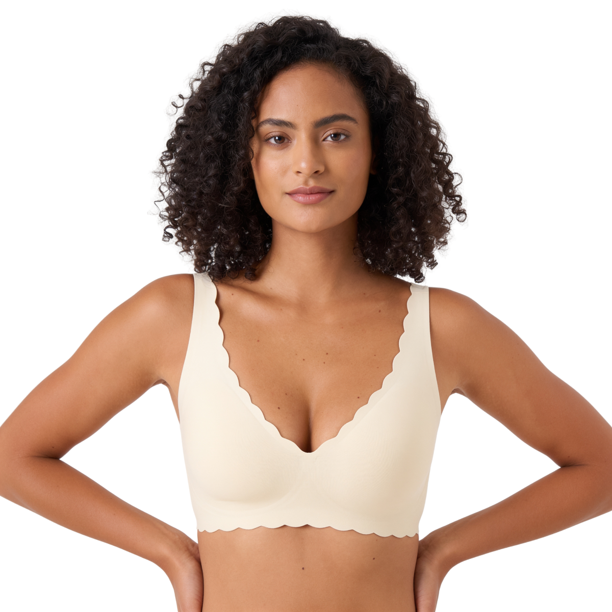 Soutien-Gorge Ondulé Décolleté V